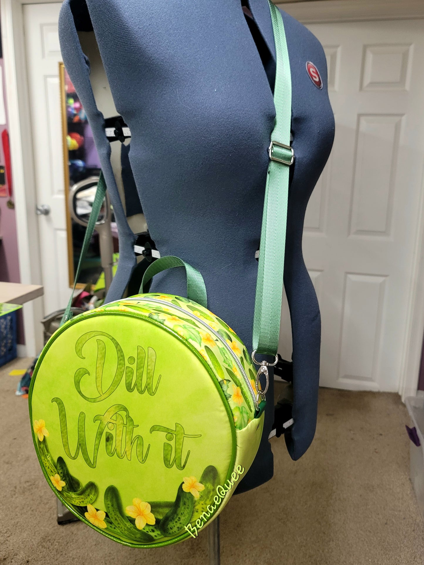 Dill With It - Pickle Backpack Converts into Shoulder Bag