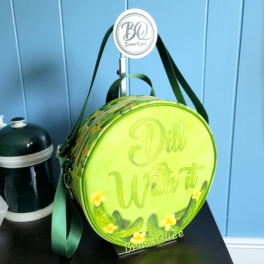 Dill With It - Pickle Backpack Converts into Shoulder Bag