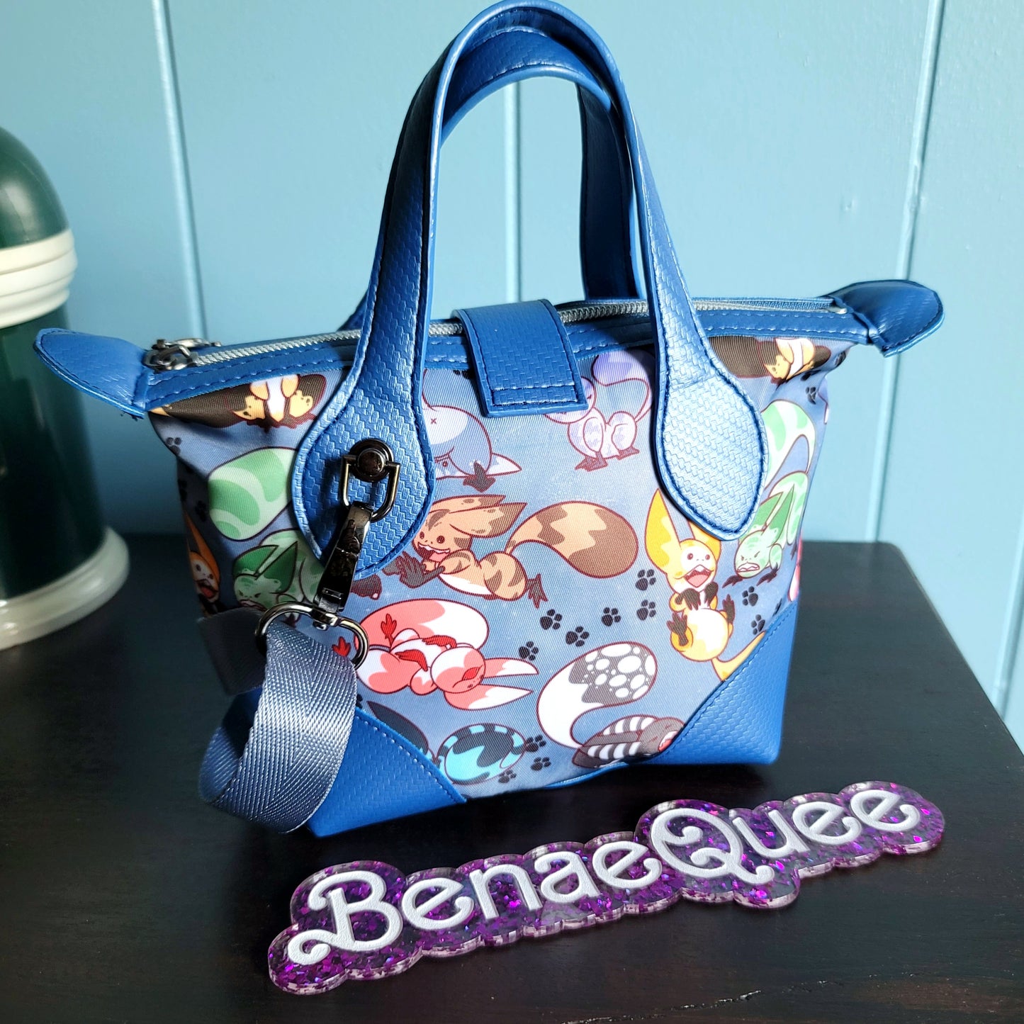 Cat Day Celebrations Space Kitties Micro Purse Pouchette