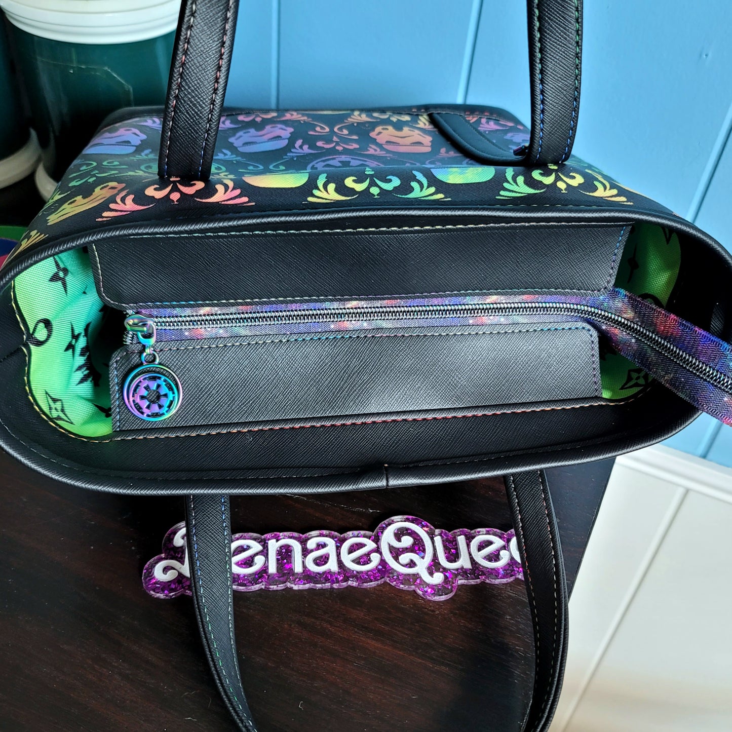 TK-RNBW Rainbow Trooper Mini Tote Purse