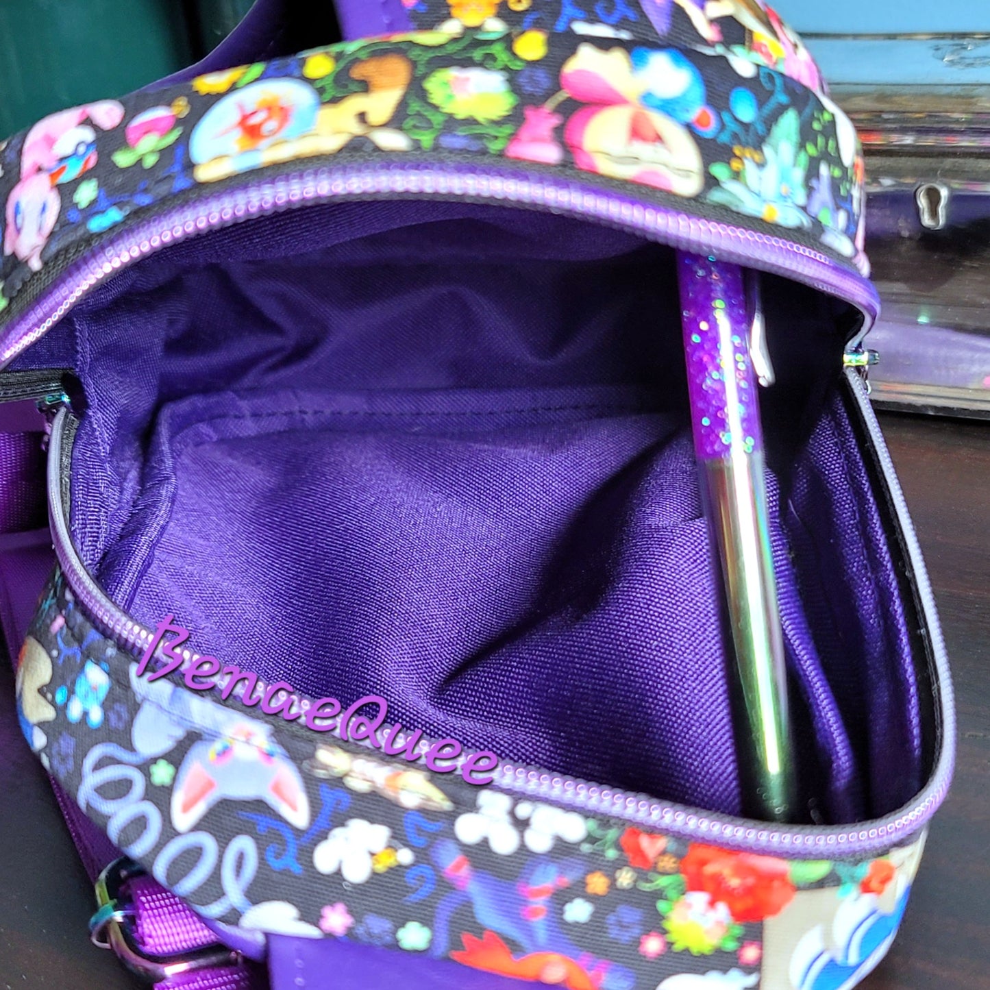 Kittycore Cats of Poke Convertible Sling Bag/Backpack