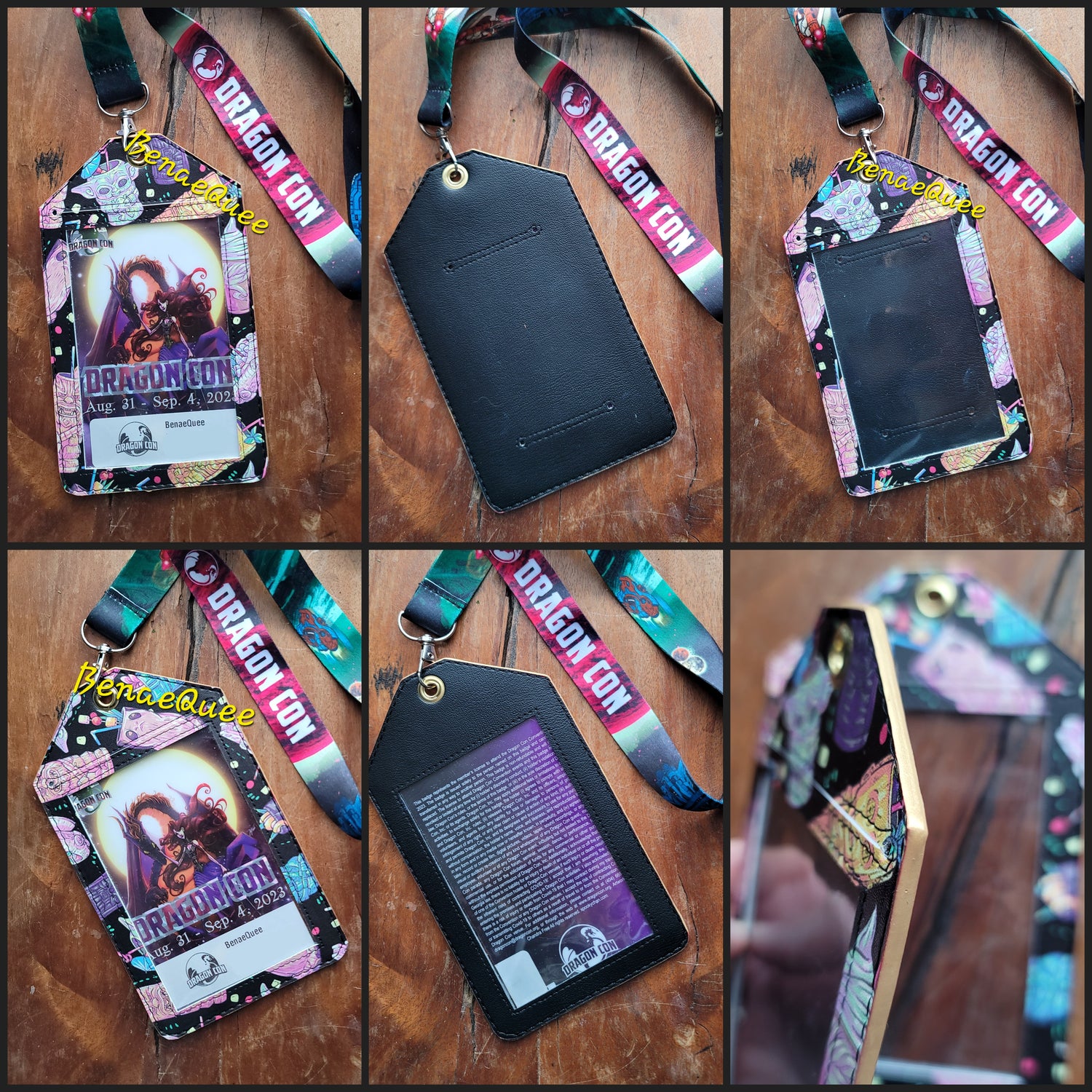 Con Badge and Work ID Holders