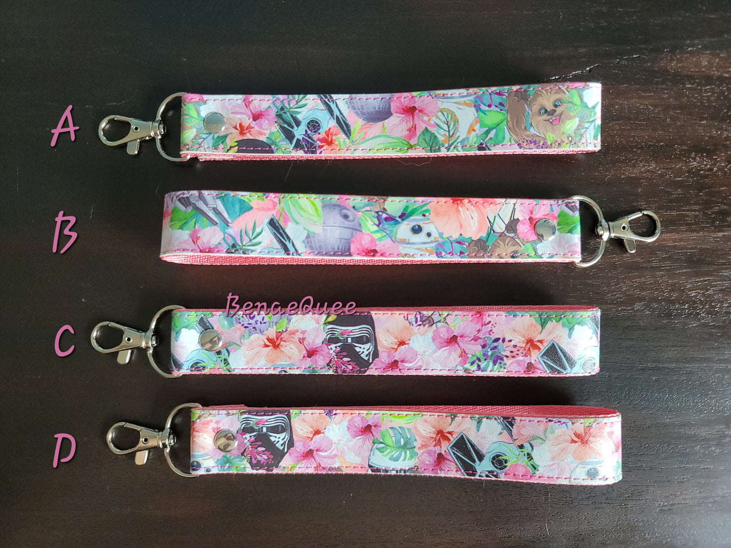 Floral Resistance Friends Key Fob