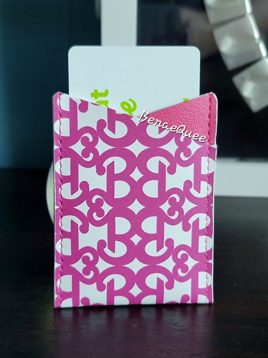 Pink Doll 'B' Mini Card Wallet