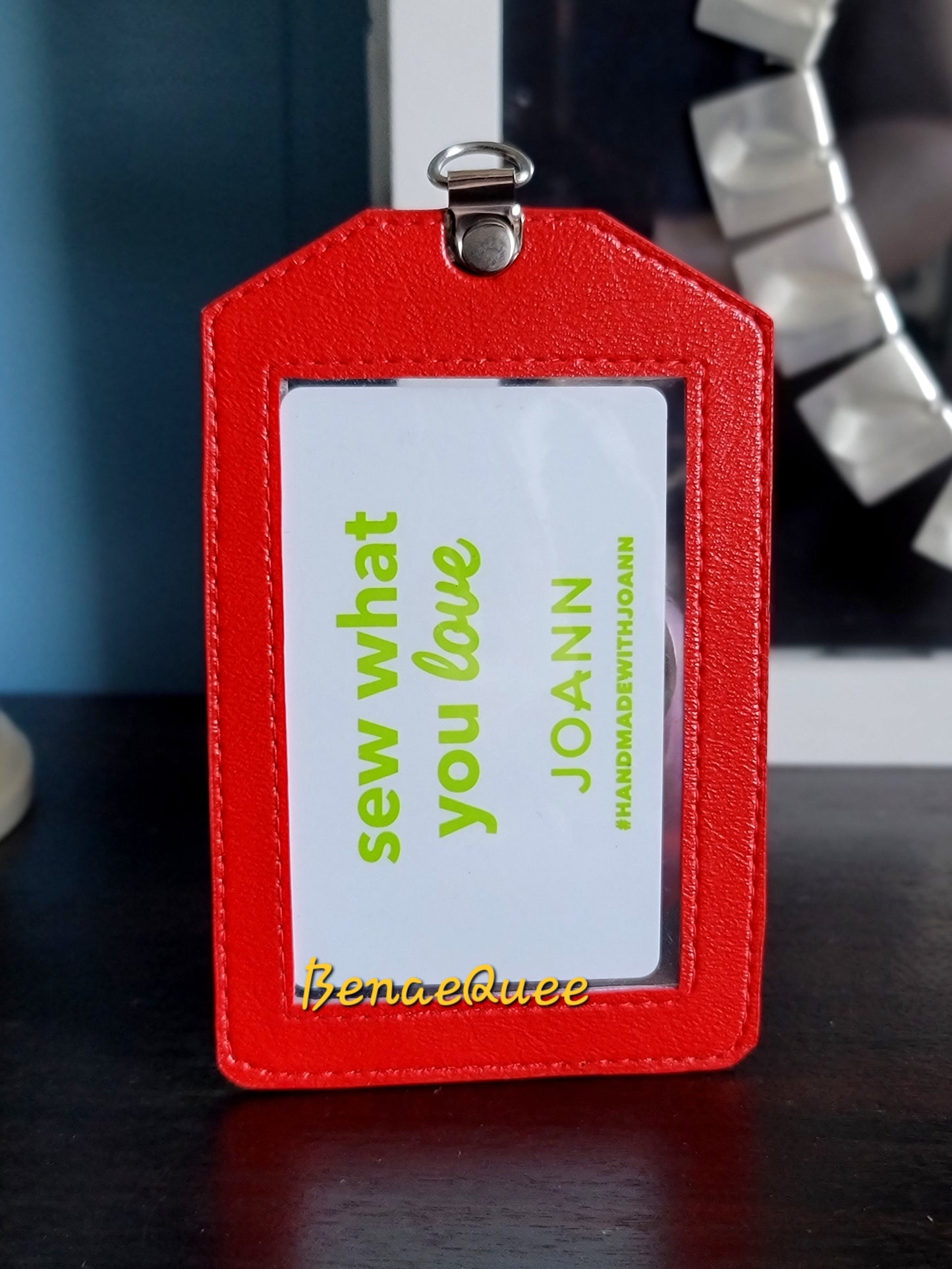 Tropical Convention Carpet Work ID/Keycard Holder