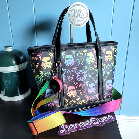 TK-RNBW Rainbow Trooper Mini Tote Purse