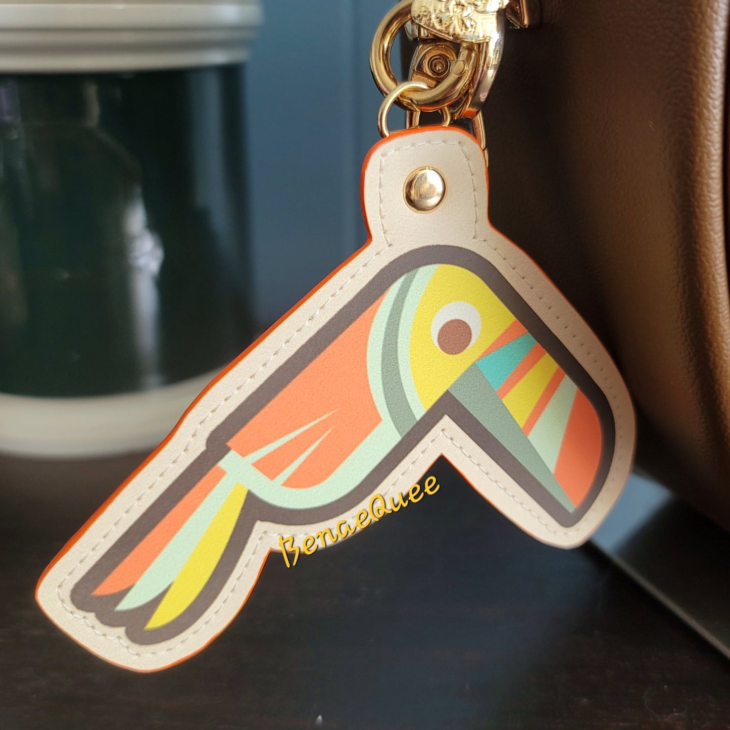 Out of this Galaxy Cantina Coaster Crossbody Bag - GLOWS IN THE DARK