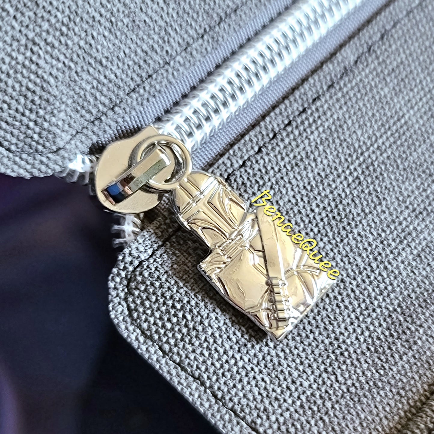 Galactic Bounty Hunters Border Print Tote Bag