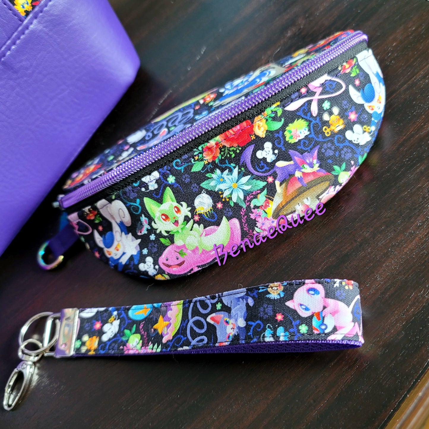 Kittycore Cats of Poke Tote Bag and Eyeglass Set