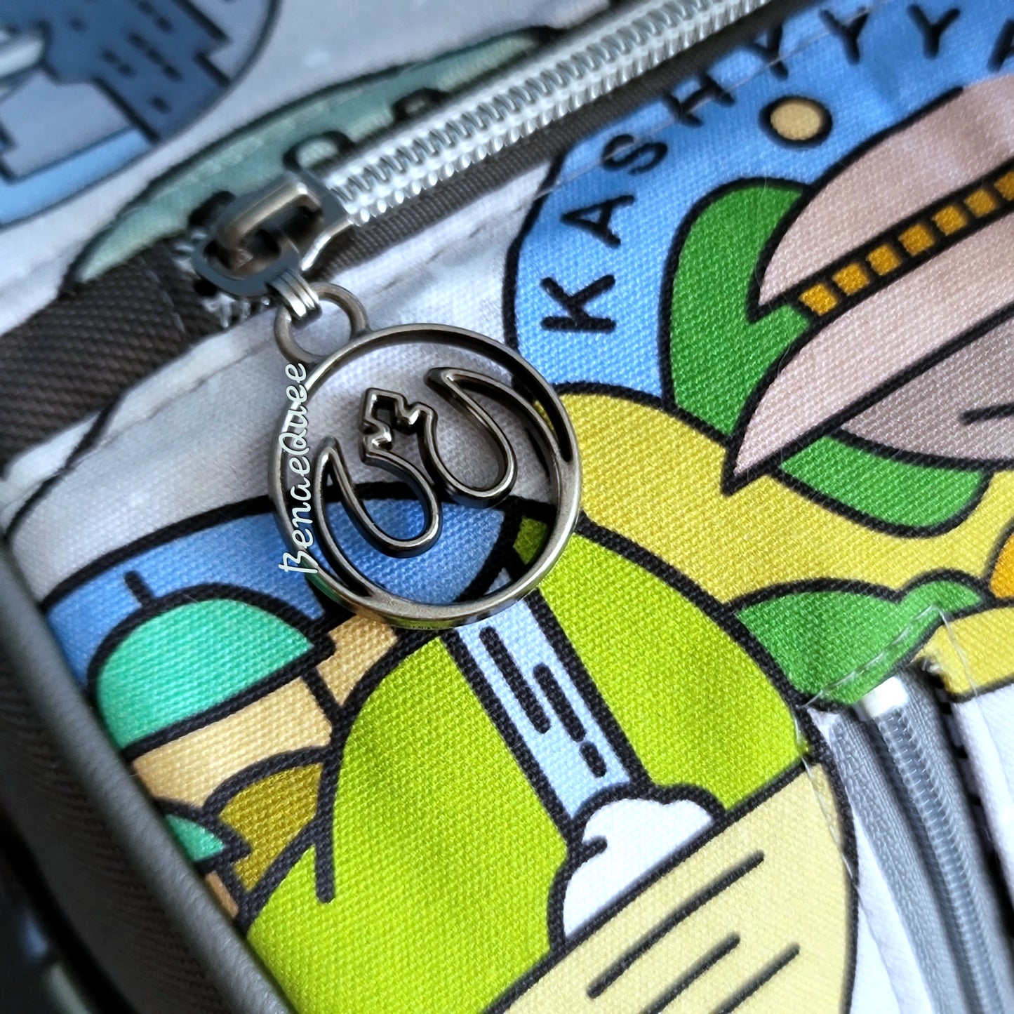 Galactic Travel Stamps Carry On Duffle Bag