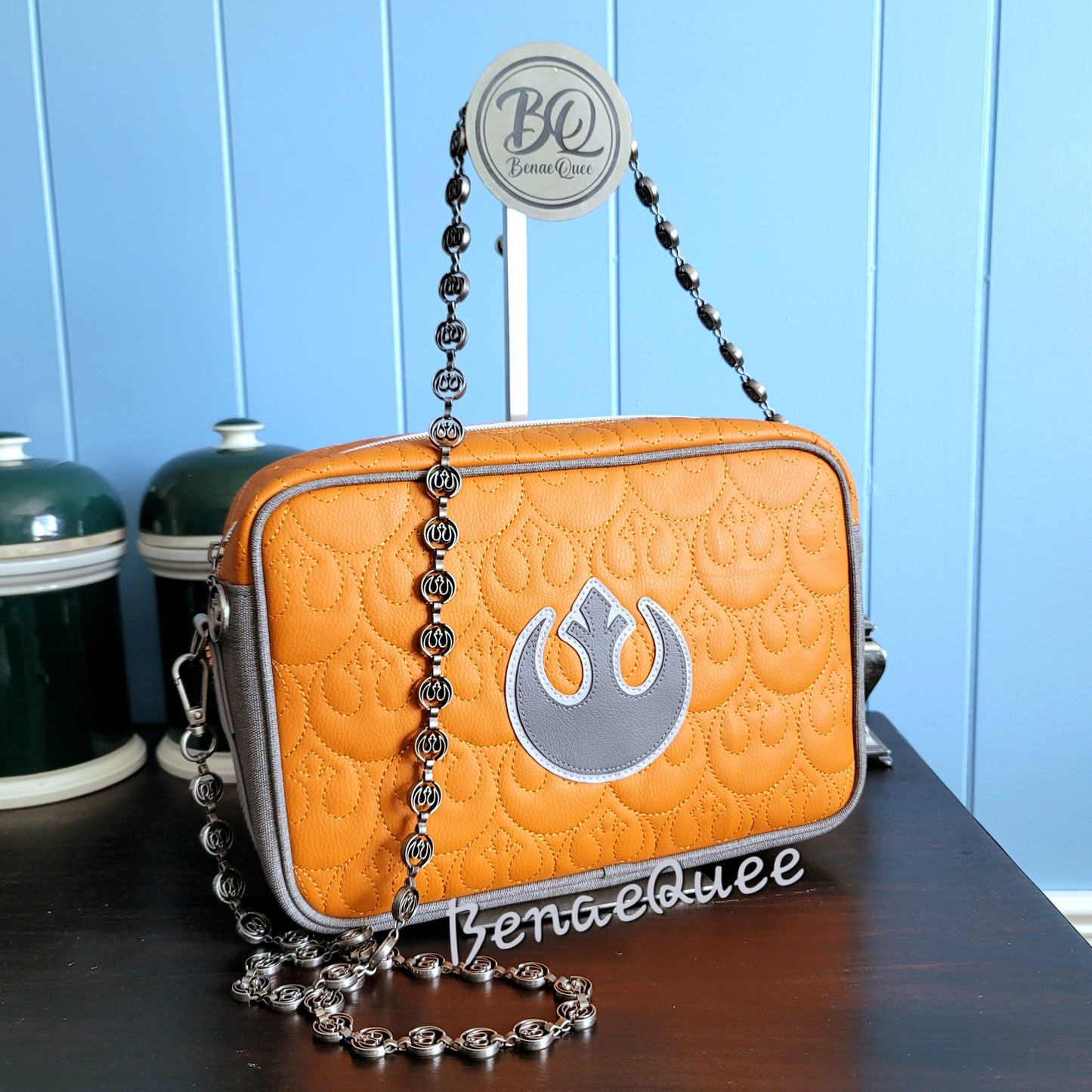 Quilted Rebel Pilot Crossbody Bag