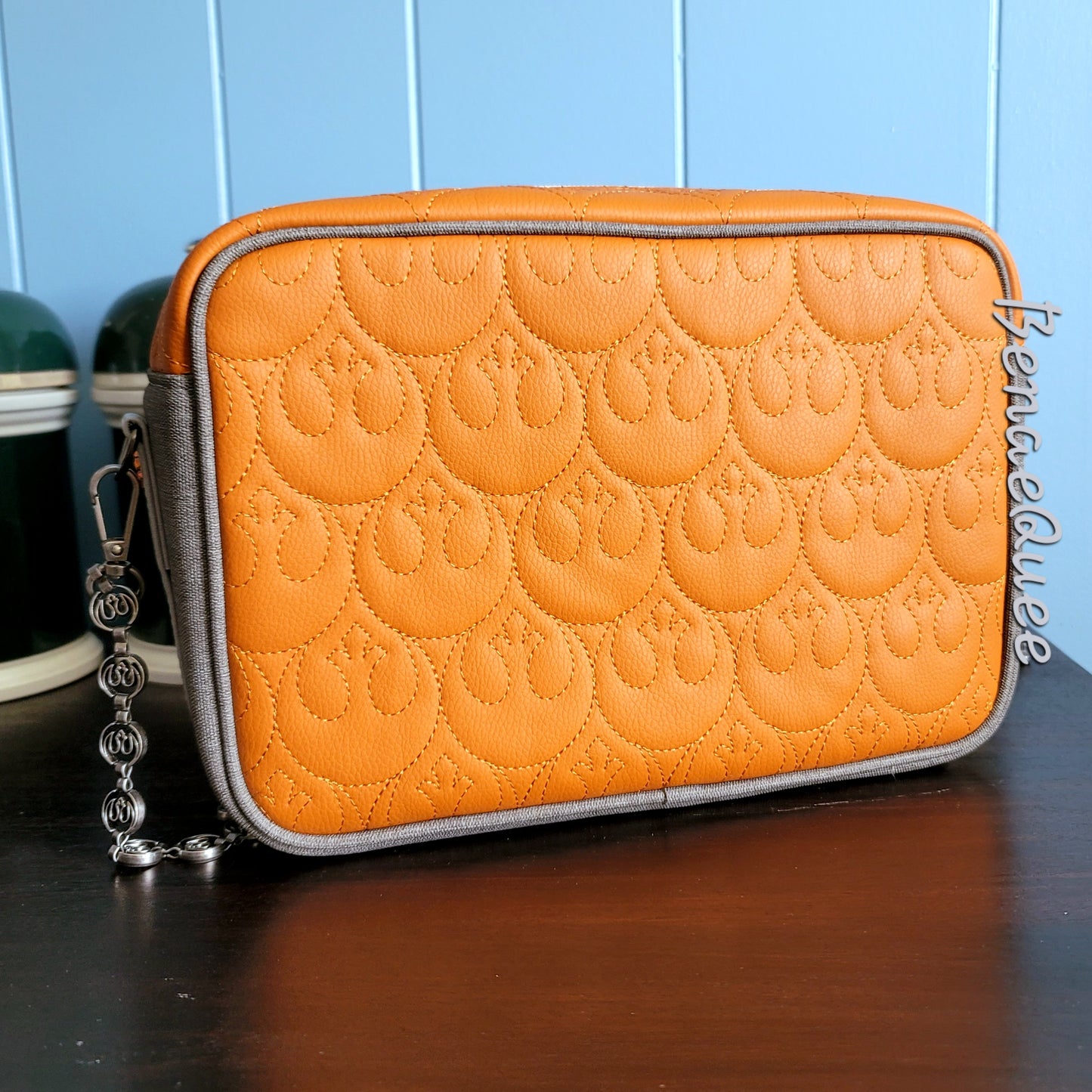 Quilted Rebel Pilot Crossbody Bag