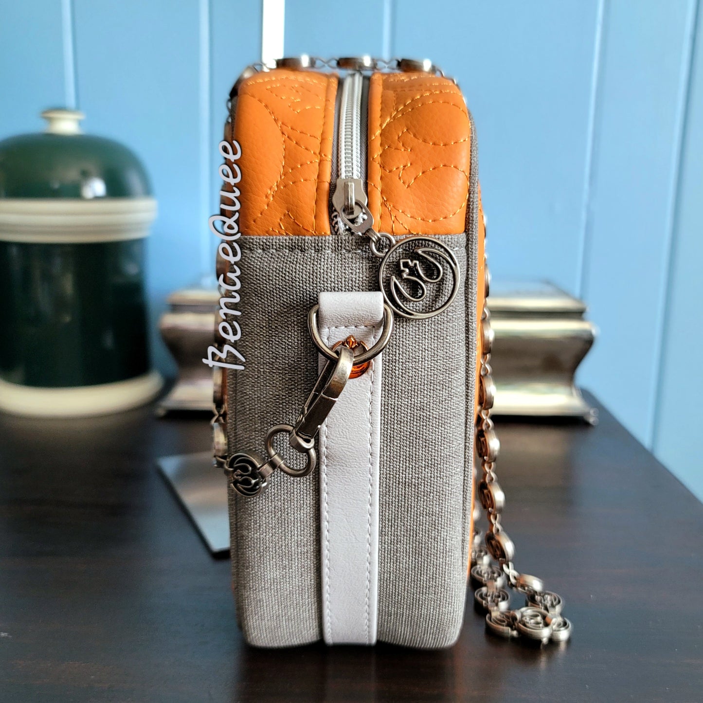 Quilted Rebel Pilot Crossbody Bag