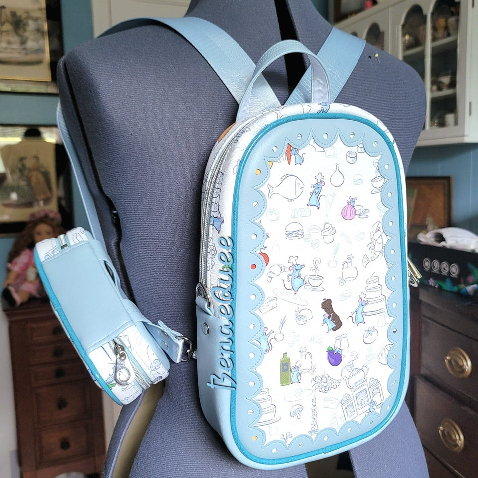 Ratatouille Convertible Sling Bag/Backpack/Crossbody